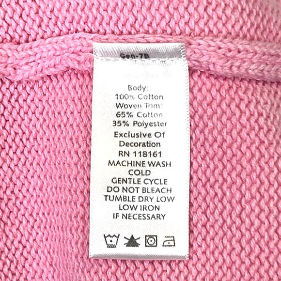 Vintage RARE Quacker Factory Womens M Pink Sweater Shirt Rhinestones &‎ Beaded - Picture 12 of 15